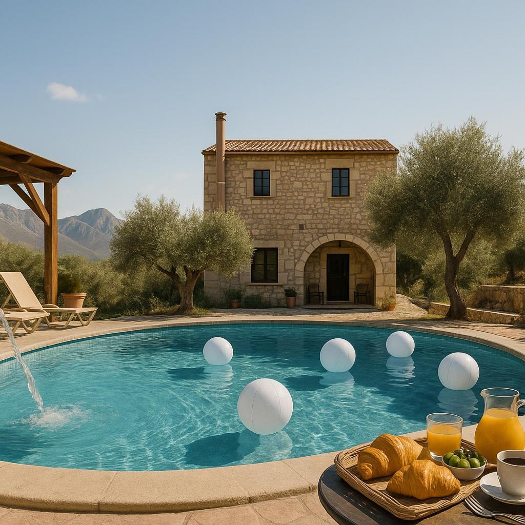 Chania'S Diamond Villas - Aqua Bliss With Private Pools Gavalochori Zewnętrze zdjęcie